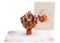 Paper Love 3D Fall Pop Up Flower Bouquet Card - Autumn Floral Greeting, Perfect for Thanksgiving & Fall Birthdays - 5" x 7" Cover with Note Tag